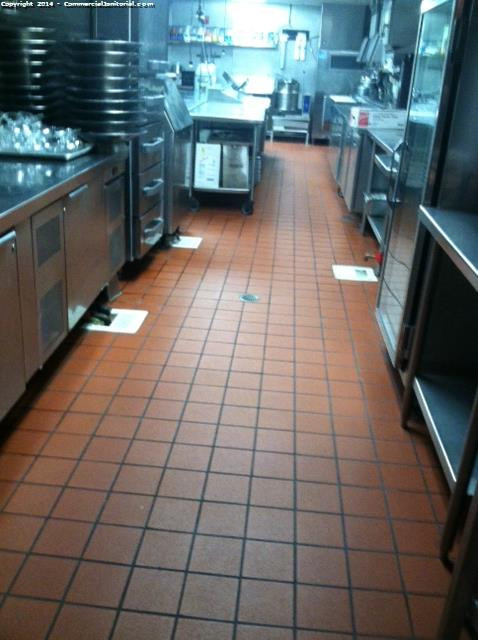 Restaurant Kitchen Floor
 Kitchen equipment and appliance cleaning image