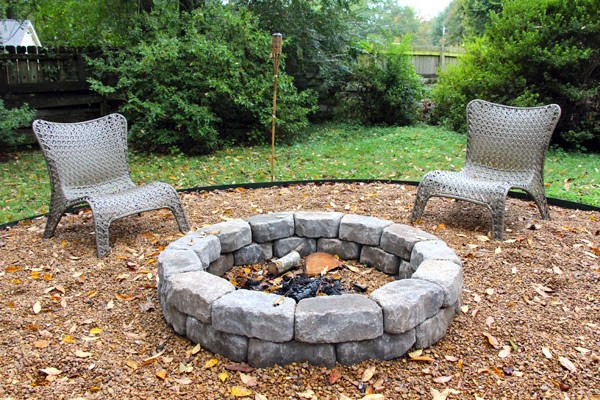 Retaining Wall Blocks Fire Pit
 Some Like A Project Easy for you DIY Fire Pit