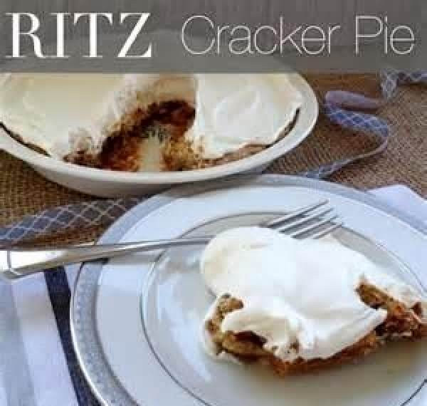 Ritz Cracker Dessert
 Ritz Cracker Pie Recipe 2