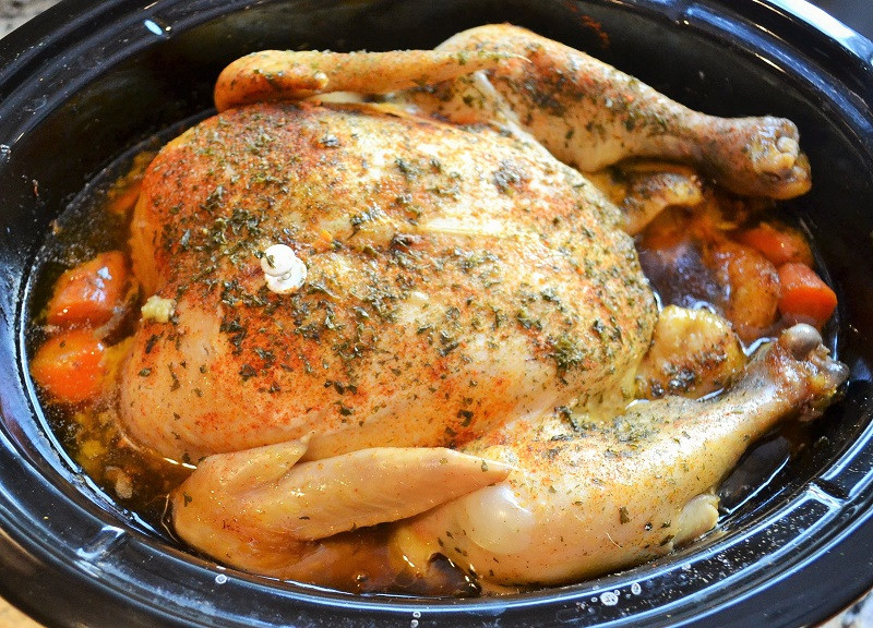 Roasted Chicken Slow Cooker
 Roaster Chicken in the Slow Cooker