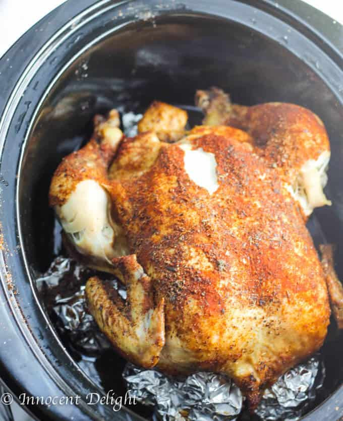 Roasted Chicken Slow Cooker
 Slow Cooker Whole Roasted Chicken