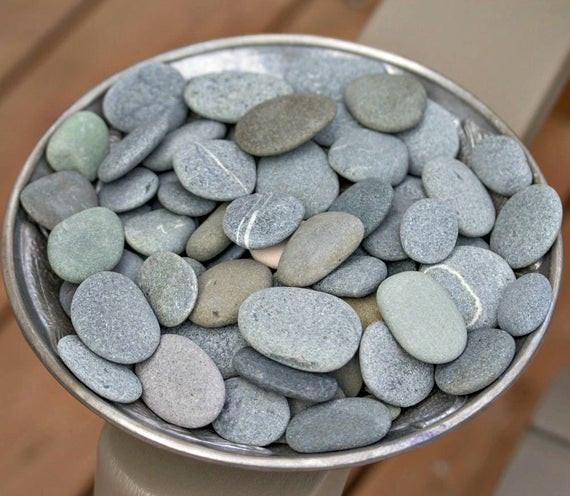 Rocks For Wedding Guest Book
 Wedding stones River rocks bulk Unique Guestbook Guest