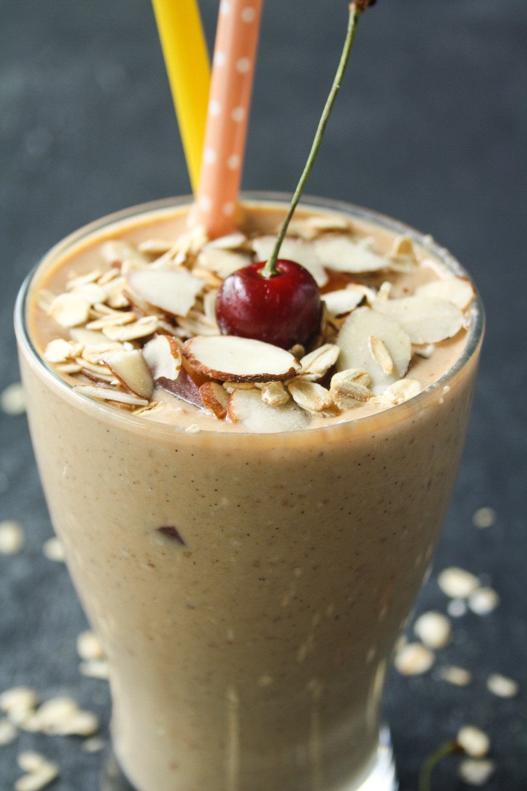 Rolled Oats Smoothie
 Peach Oatmeal Smoothie