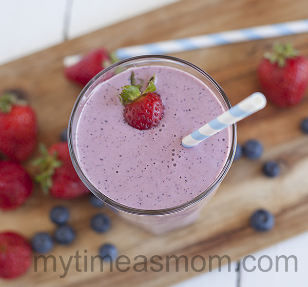 Rolled Oats Smoothie
 Strawberry Blueberry Smoothie with rolled oats DIY