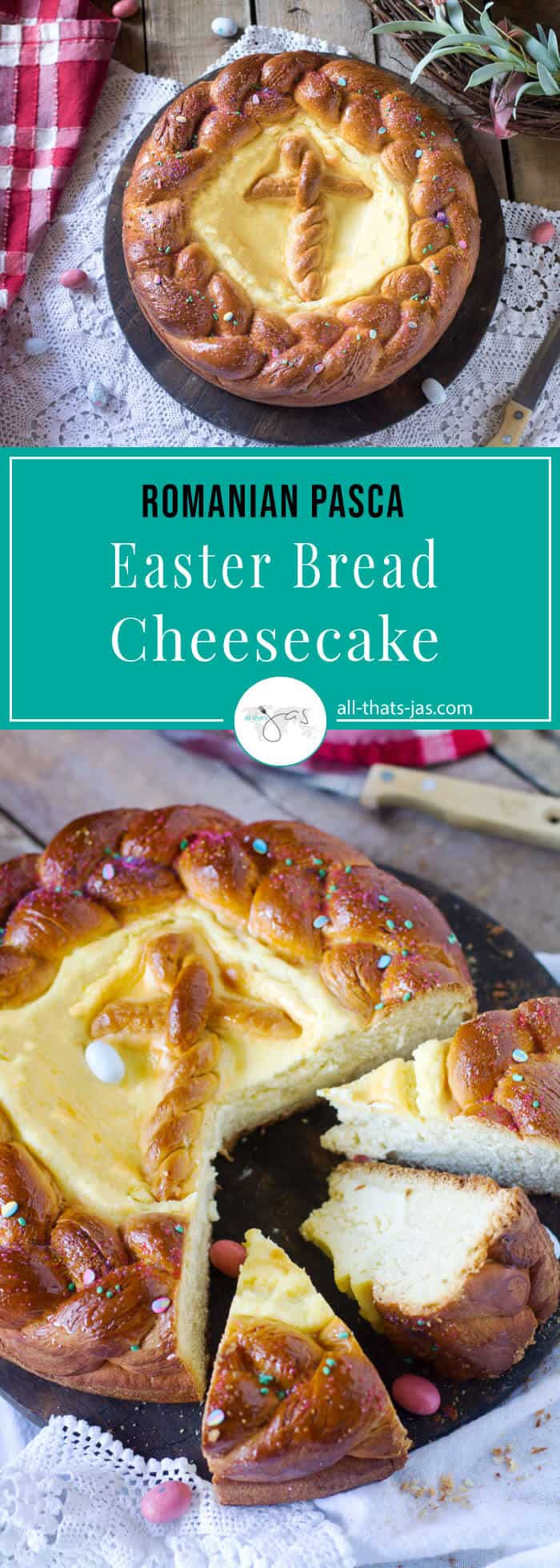 Romanian Easter Bread
 Easter Bread Cheesecake Romanian Pasca