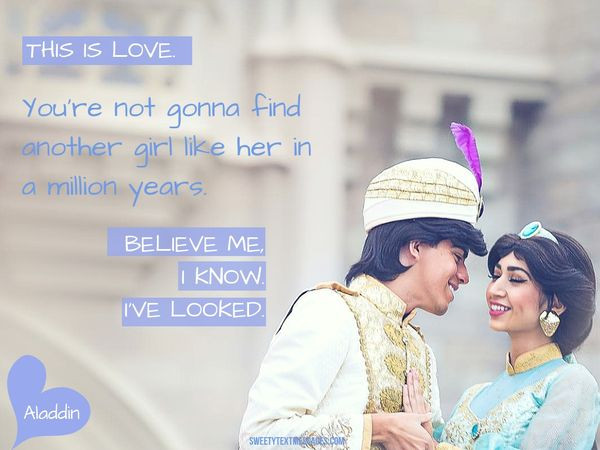 Romantic Disney Quotes
 Disney Love Quotes