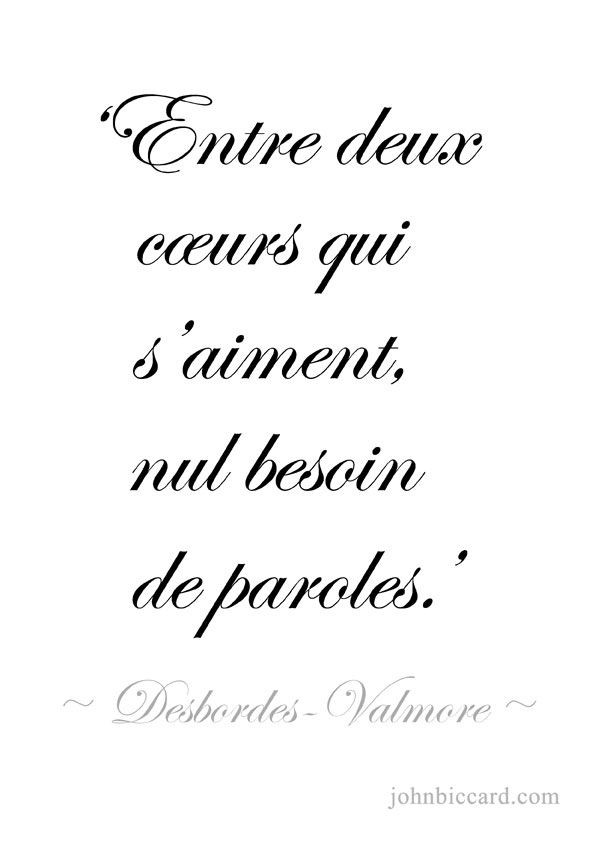 Romantic French Quote
 901 best Say it in FRENCH images on Pinterest