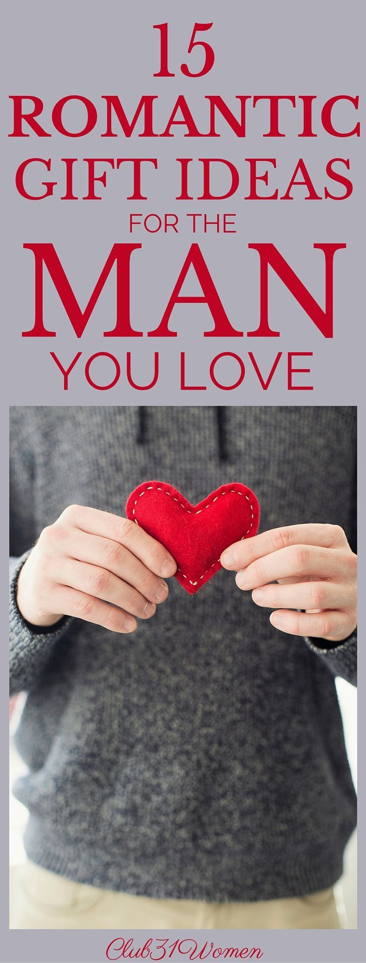 Romantic Gift Ideas Boyfriends
 15 Surprisingly Romantic Gift Ideas for The Man You Love