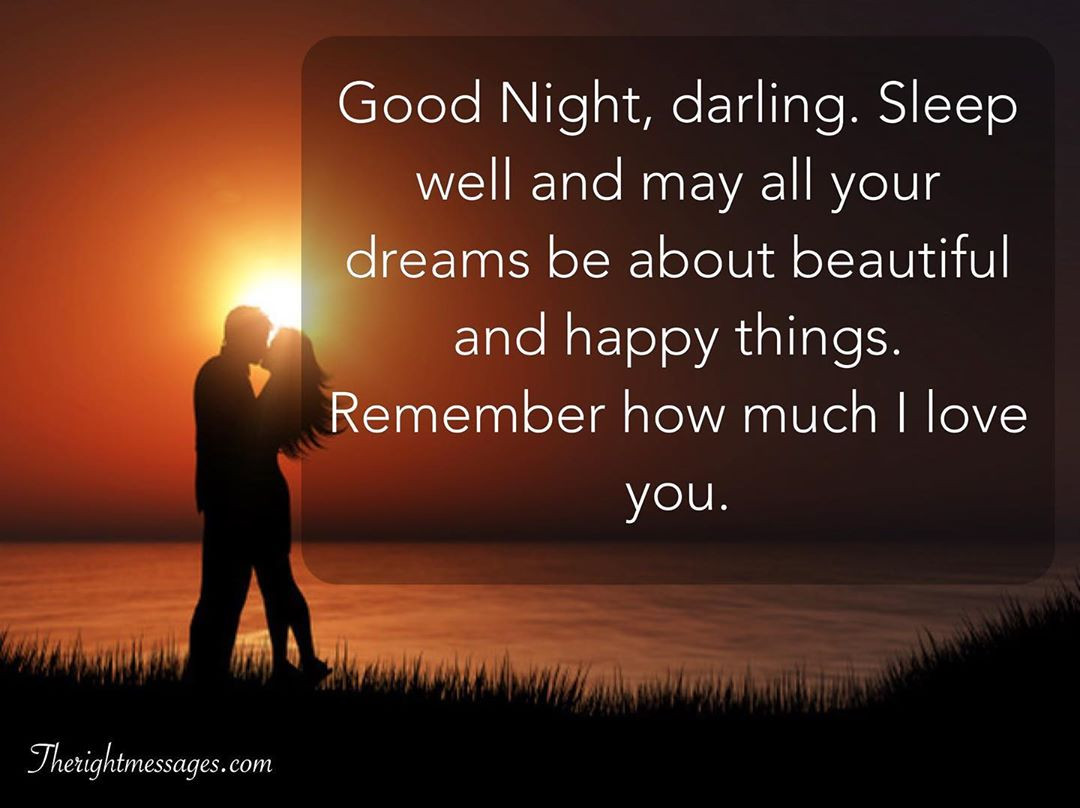 Romantic Good Night Quotes For Her
 58 Romantic Good Night Texts for Her Quotes and Messages