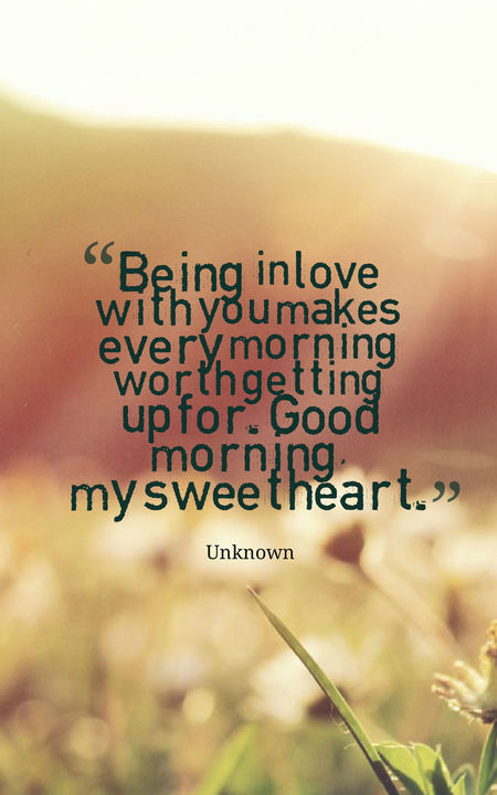 Romantic Morning Quotes
 40 Cute Good Morning Quotes for Her