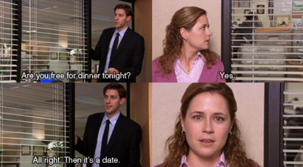 Romantic Quotes From The Office
 45 Things That Would Happen If Jim Halpert Were Your Boyfriend