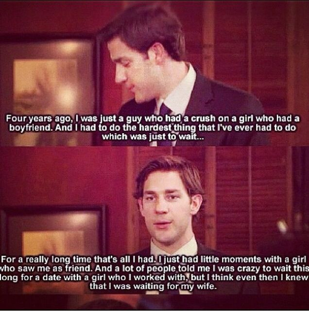 Romantic Quotes From The Office
 17 Best About The fice Pinterest Pam The