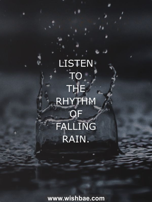 Romantic Rain Quote
 Rain Quotes and Sayings Romantic Beautiful Funny