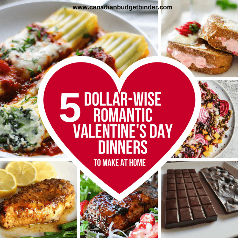 Romantic Valentines Dinners At Home
 5 Dollar Wise Romantic Valentine s Day Dinner Ideas The