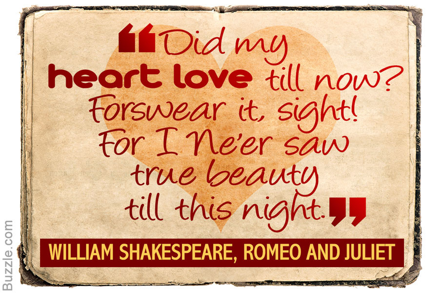Romeo And Juliet Romantic Quotes
 Love Quotes from Romeo and Juliet for the Hopeless Romantic
