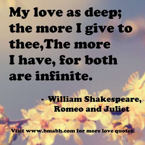 Romeo And Juliet Romantic Quotes
 PARENTAL LOVE QUOTES ROMEO AND JULIET image quotes at