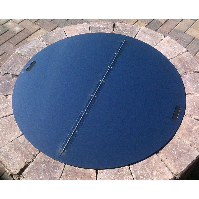 Round Firepit Cover
 Firebuggz Round Snuffer Fire Pit Cover & Reviews