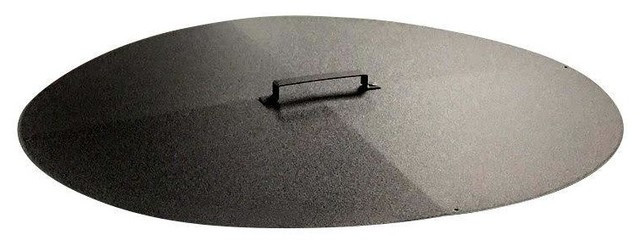 Round Firepit Cover
 Round Fire Pit Cover Snuffer Transitional Fire Pit