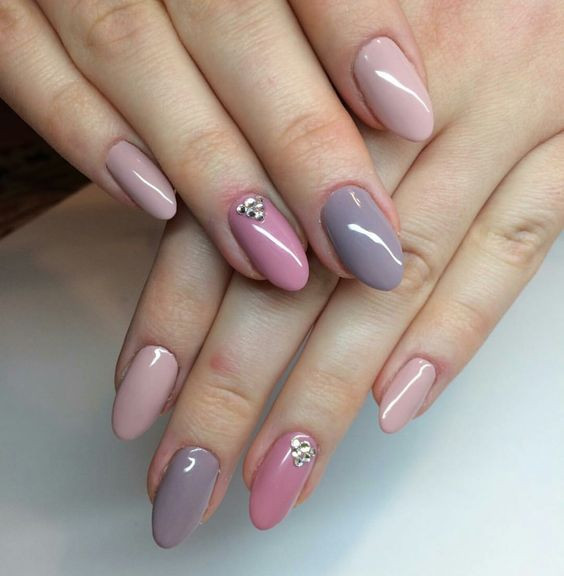 Round Nail Ideas
 46 Short Round Acrylic Nails Art Designs Koees Blog