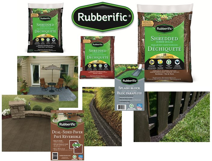 Rubberific Landscape Edging
 International Mulch pany debuts full line of 