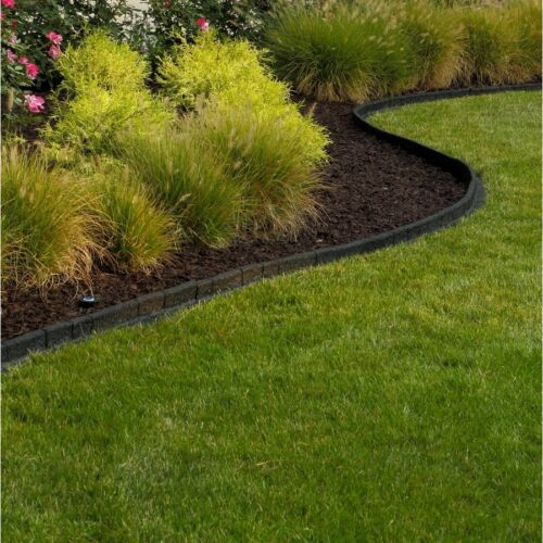 Rubberific Landscape Edging
 RUBBERIFIC 4FT BLACK Rubber Landscape Edging Section