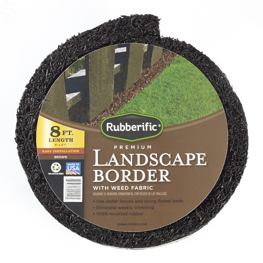 Rubberific Landscape Edging
 Rubberific Border 8 Brown