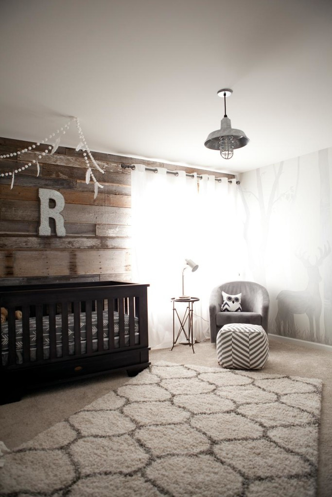 Rustic Baby Bedroom
 Ryder s Modern Rustic Outdoor Inspired Nursery Project