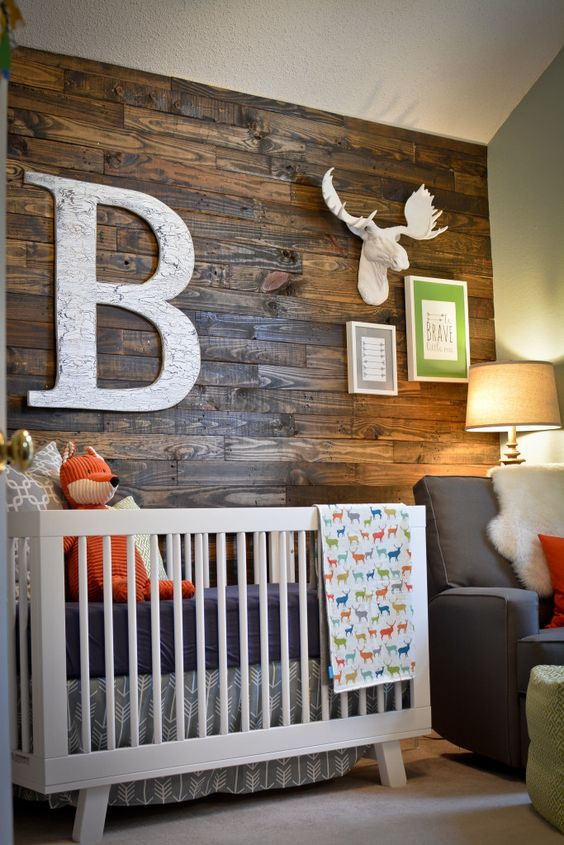 Rustic Baby Bedroom
 12 Awesome Boy Nursery Design Ideas You Will Love