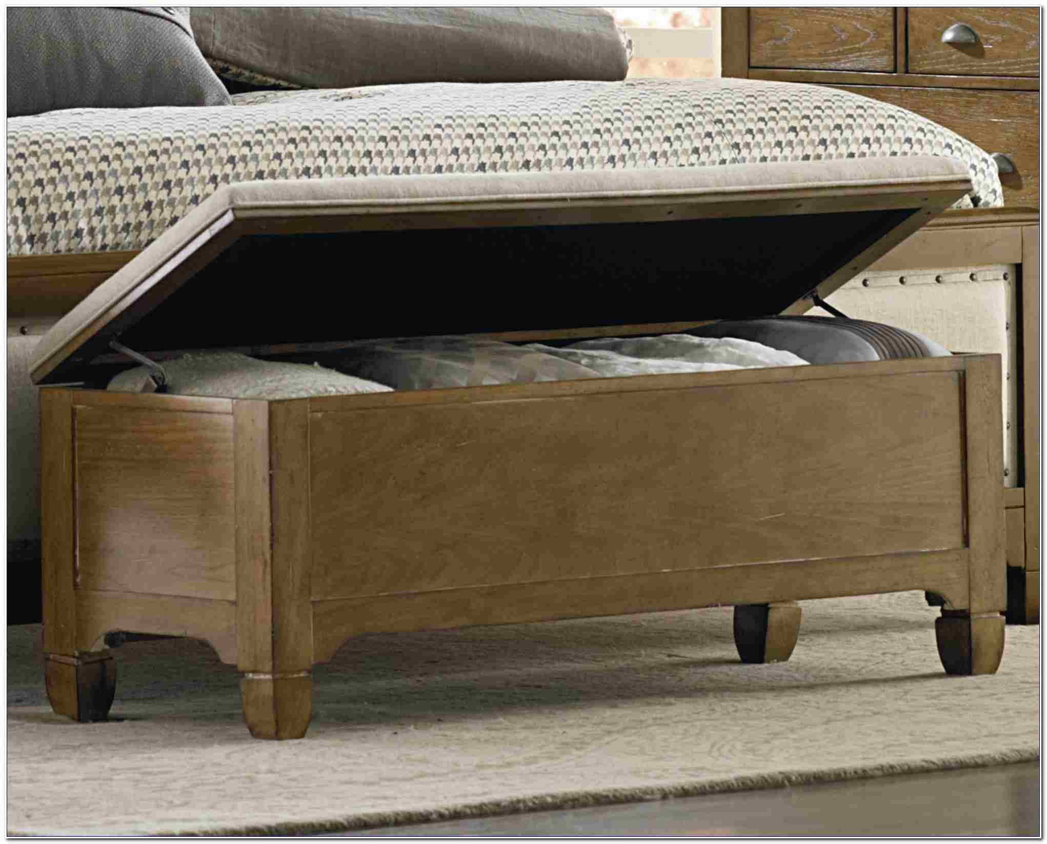 Rustic Bedroom Bench
 Wooden Bedroom Storage Bench – Bedroom Ideas
