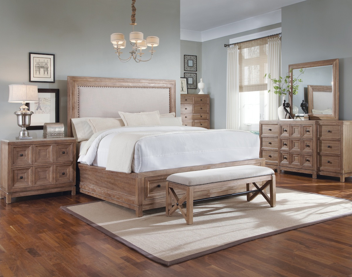 Rustic Bedroom Furniture
 Ventura Rustic Contemporary Bedroom Furniture Set