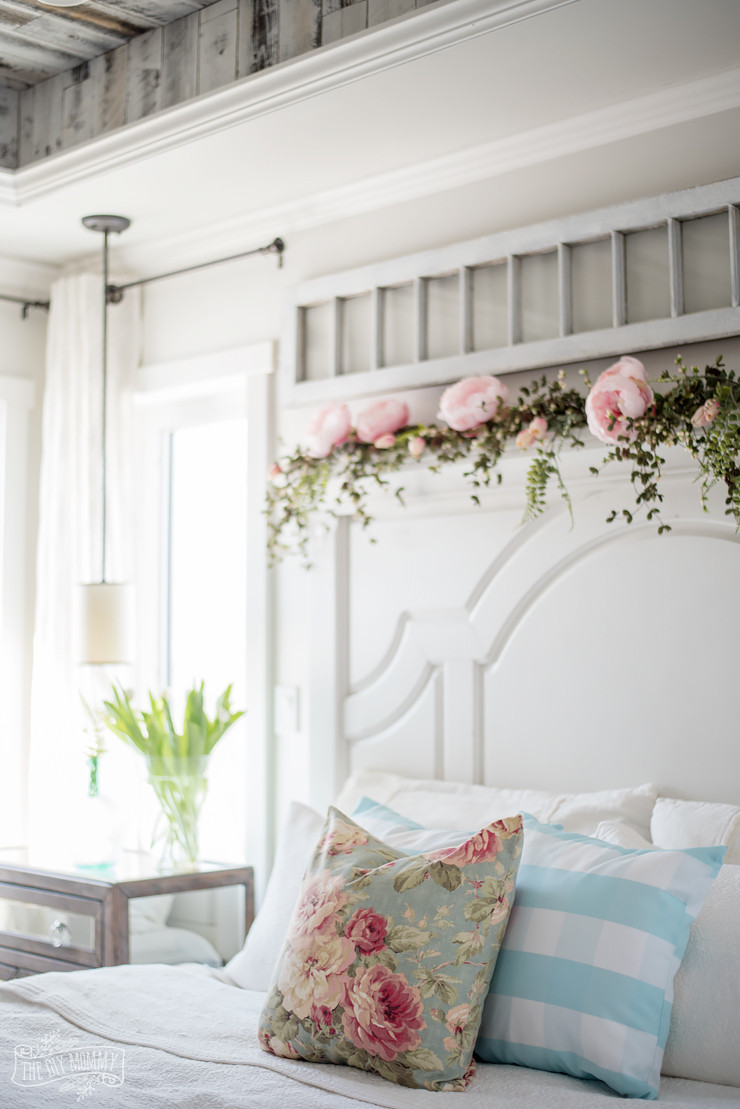 Rustic Bedroom Ideas Diy
 Rustic & Romantic Spring Bedroom Tour – The DIY Mommy