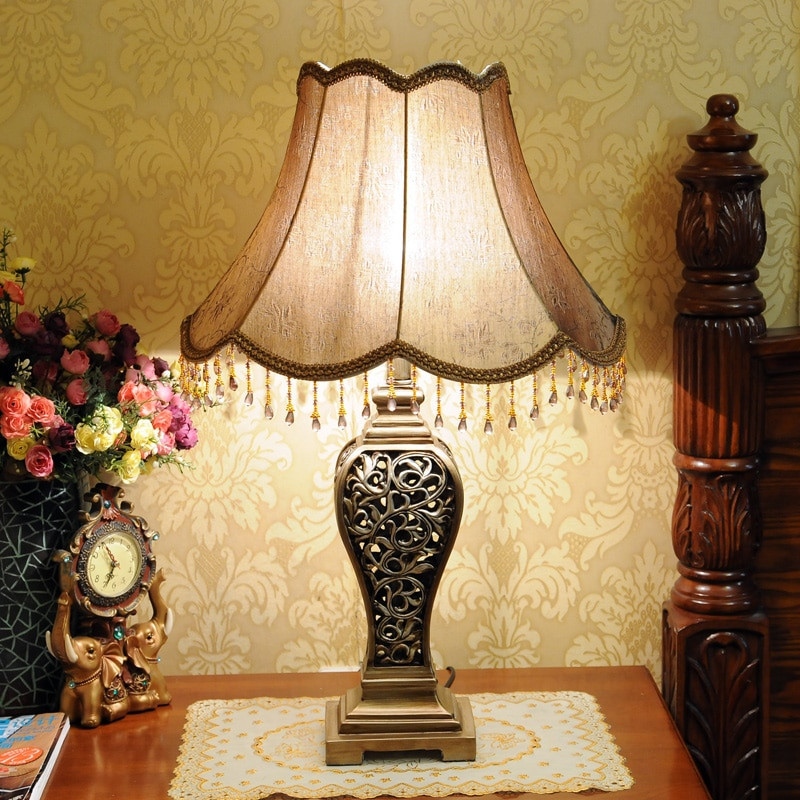 Rustic Bedroom Table Lamps
 Fashion table lamp ofhead led table lamp bedroom lamp