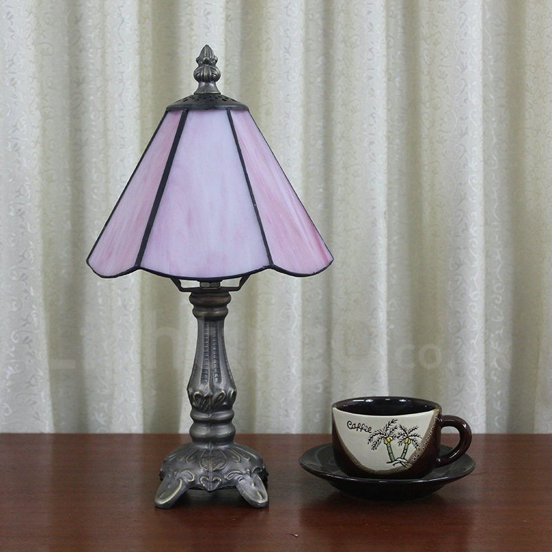 Rustic Bedroom Table Lamps
 6inch Handmade Rustic Retro Tiffany Table Lamp Pink Lamp