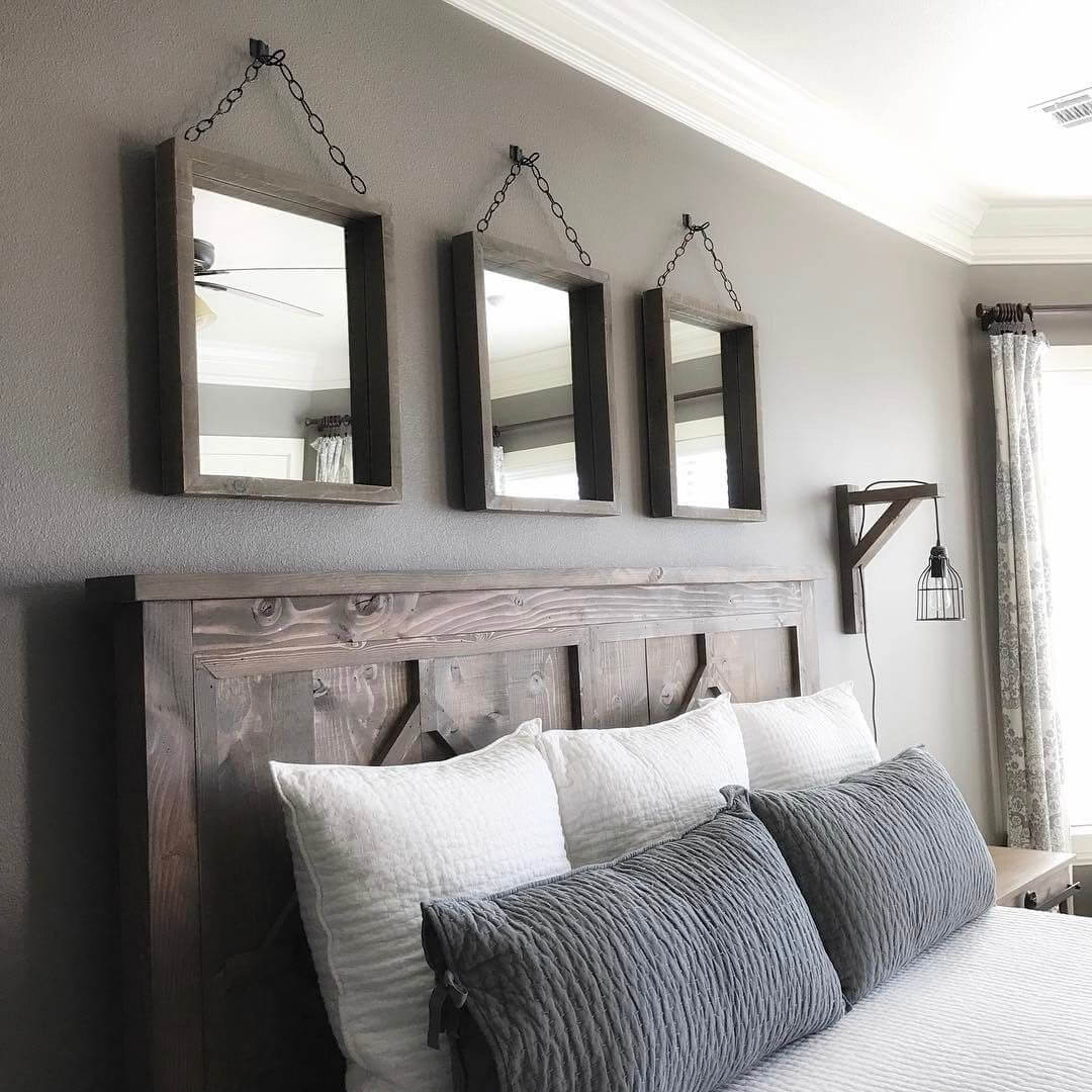 Rustic Bedroom Wall Art
 25 Best Farmhouse Mirror Ideas and Designs for 2019