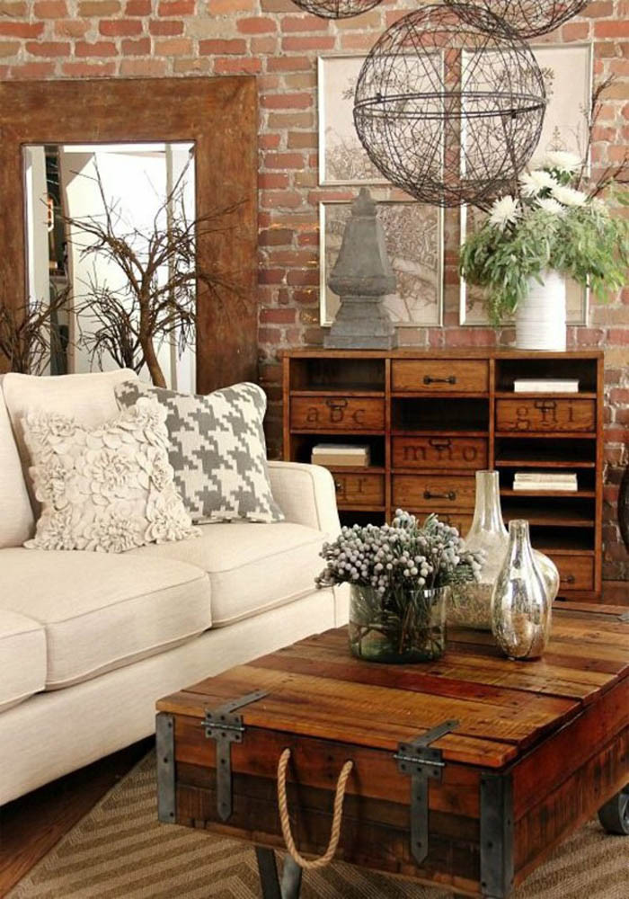 Rustic Chic Living Room
 20 Best Rustic Chic Living Rooms that You Must See The