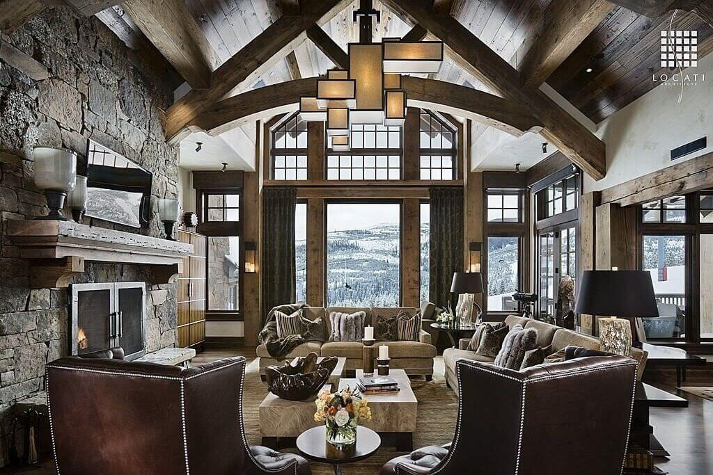Rustic Elegant Living Room
 36 Elegant Living Rooms that are Richly Furnished & Decorated