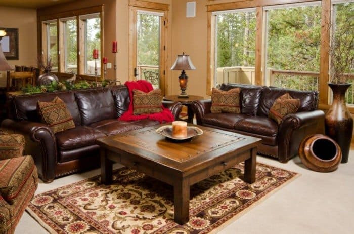Rustic Leather Living Room Furniture
 Choosing The Right Rustic Living Room Furniture