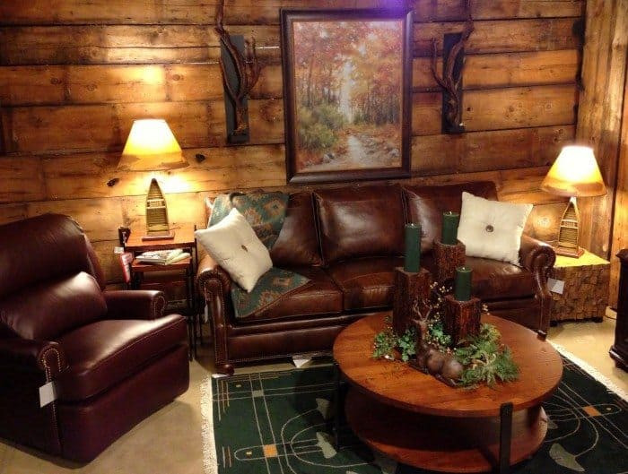 Rustic Leather Living Room Furniture
 Choosing The Right Rustic Living Room Furniture