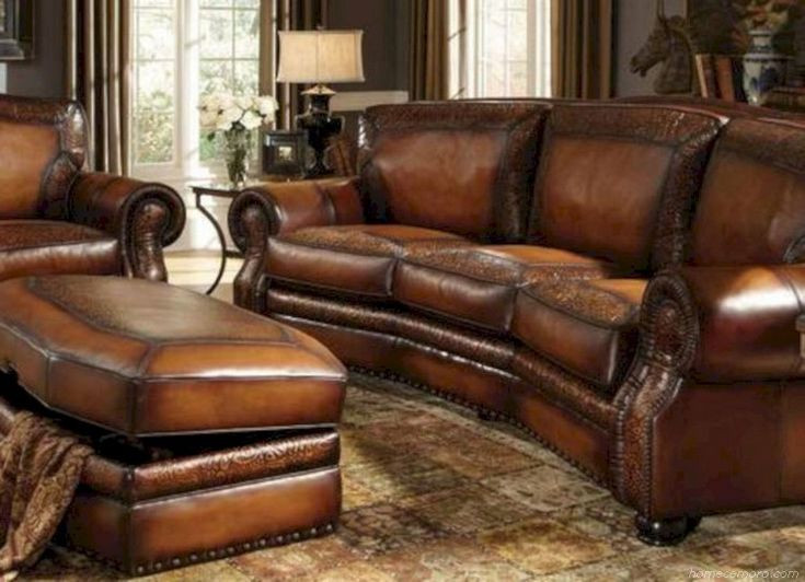 Rustic Leather Living Room Furniture
 Rustic Leather Living Room Furniture Design Ideas 20 in