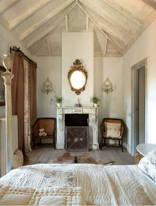 Rustic Shabby Chic Bedroom
 241 best images about And so to bed on Pinterest