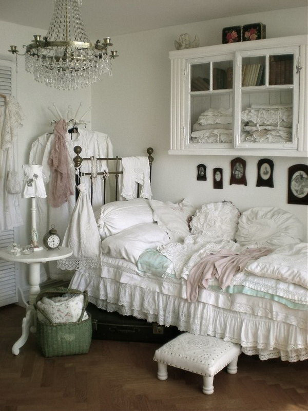 Rustic Shabby Chic Bedroom
 30 Cool Shabby Chic Bedroom Decorating Ideas For