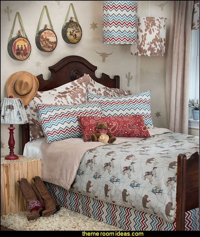 Rustic Themed Bedroom
 Decorating theme bedrooms Maries Manor cowboy theme