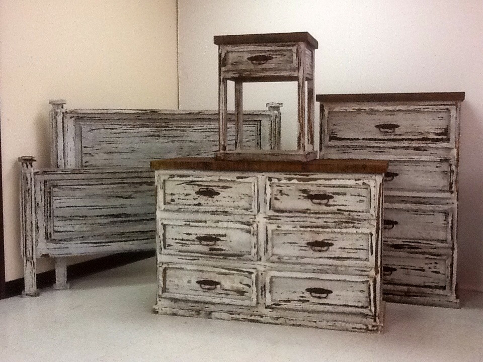 Rustic White Bedroom Furniture
 Promo White Distressed Bedroom Set – Rick s Home Store