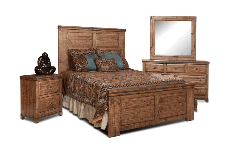 Rustic Wood Bedroom Sets
 Rustic Bedroom Set Rustic Pine Bedroom Set Pine Wood