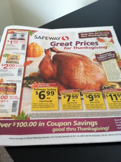 Safeway Holiday Dinner 2020
 Thanksgiving Coupons and Deals at Safeway 2011