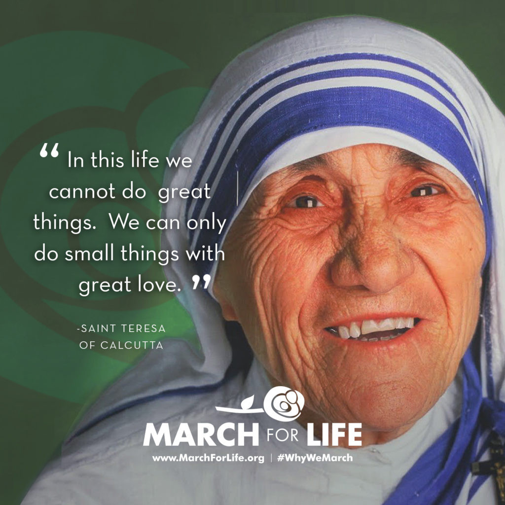 Saint Mother Teresa Quotes
 7 of our Favorite Mother Teresa Quotes