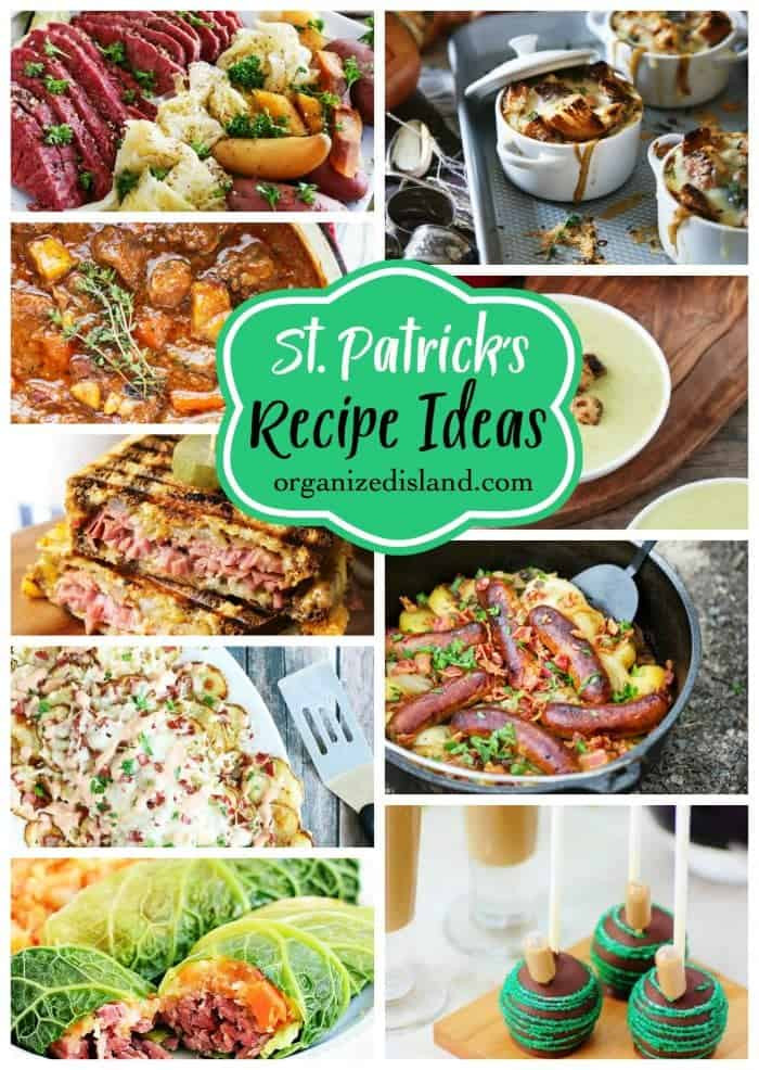 Saint Patrick's Day Food Ideas
 Dinner Ideas for St Patricks Day