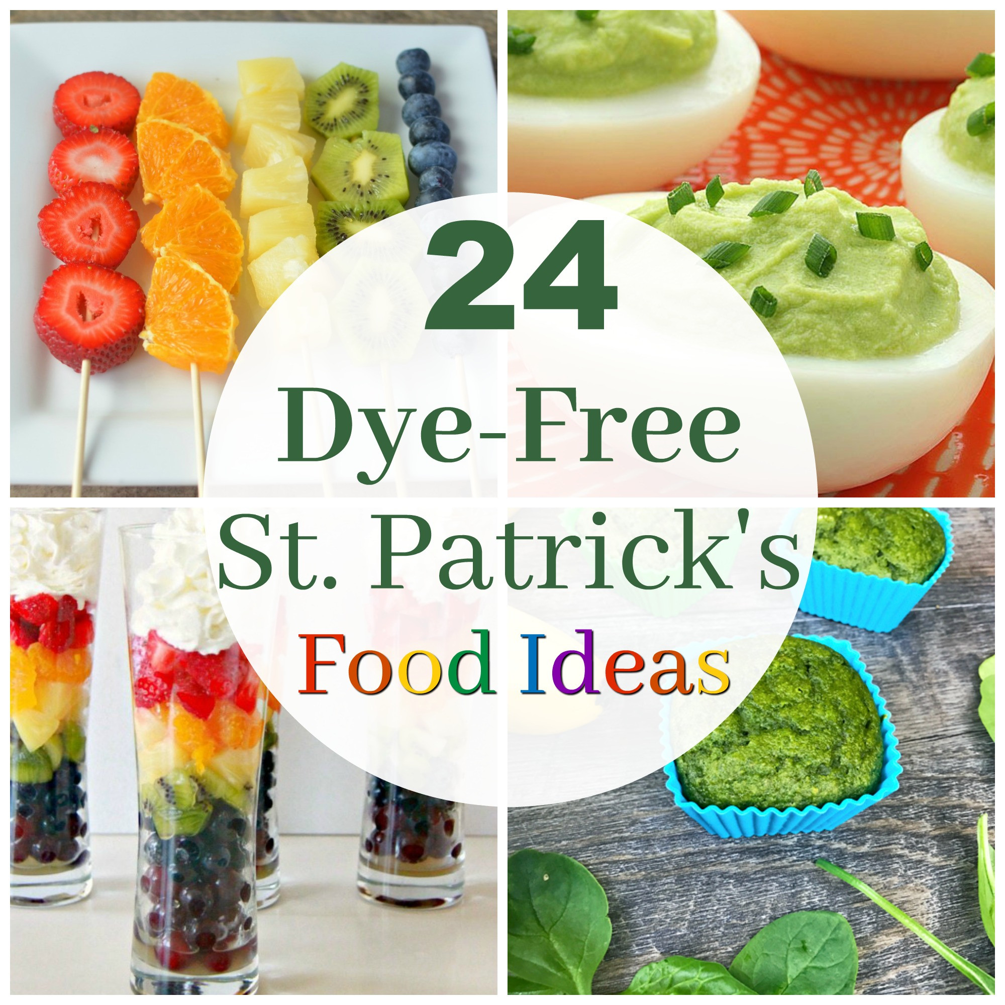 Saint Patrick's Day Food Ideas
 24 Dye Free Ideas for Fun St Patrick s Day Food