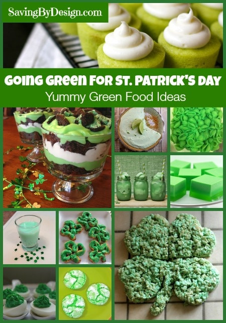 Saint Patrick's Day Food Ideas
 Green Food Ideas for St Patrick s Day
