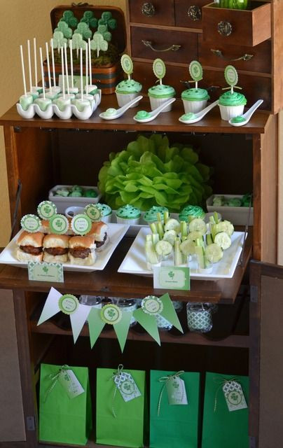 Saint Patrick's Day Party
 Green Ombre St Patrick s Day Party Ideas